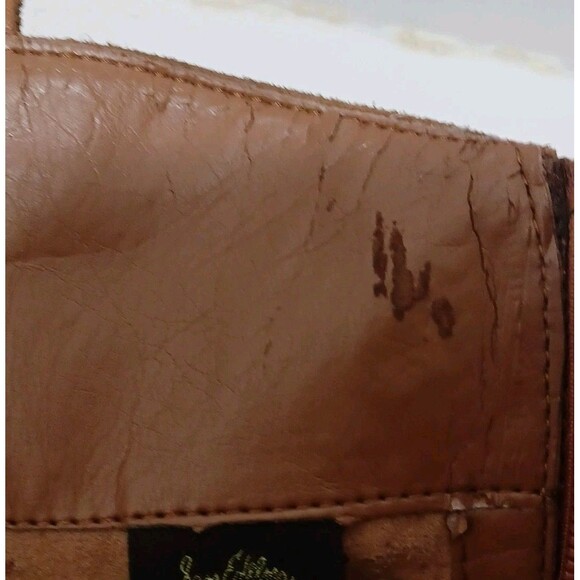 Sam Edelman Leather Penny Knee-High Riding Boots Whiskey Brown Size 7.5 - Picture 13 of 13